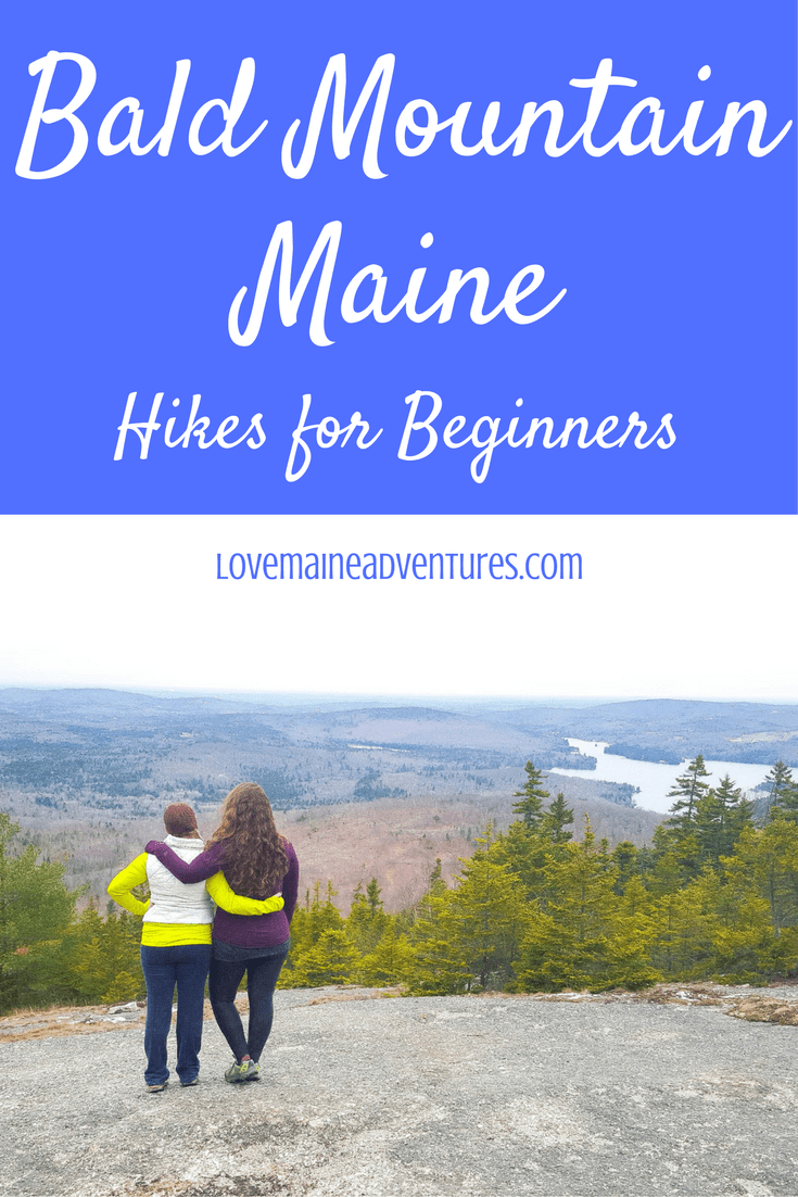 Bald Mountain, Maine, hikes for beginners, beginning hikes, day hikes, day hikes near Bangor, hikes for picnics, picnic hikes