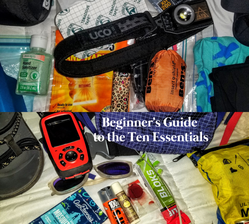Ten essentials gear list