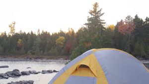 Read more about the article Mud Brook Camp Site in Lily Bay State Park