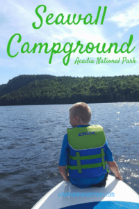 CAmpground, Acadia, Maine, Camping with Kids, where to camp in Acadia, where to camp in Maine, campsites in Maine, campsites, tenting, adventures
