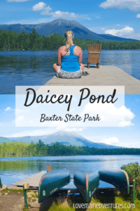 Daicey Pond, Baxter State Park, Canoeing in Baxter State Park