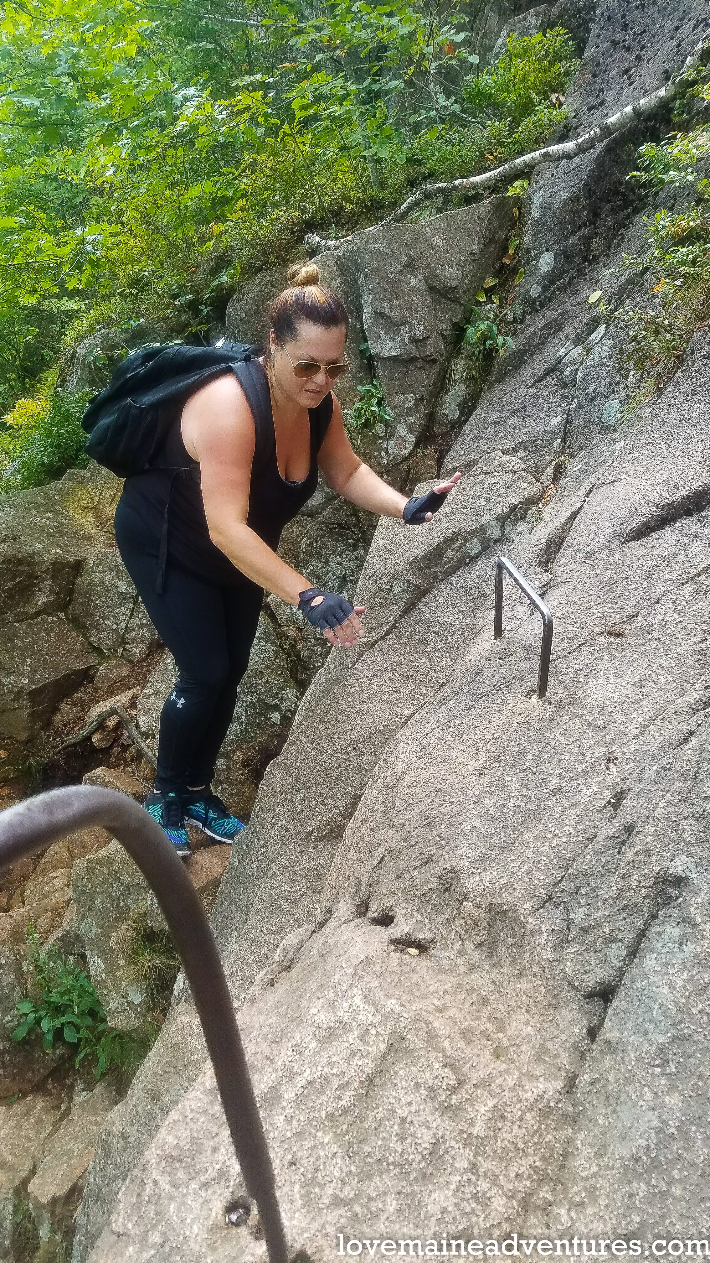 hardest hikes in Acadia National Park, Precipice Trail