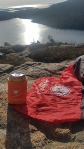Maine Coozie, Openword Outfitters, Pocket blanket, best things for hiking, what do I need for hiking