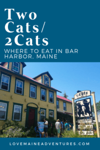 2 cats/ two cats bar harbor, where to eat in bar harbor, 