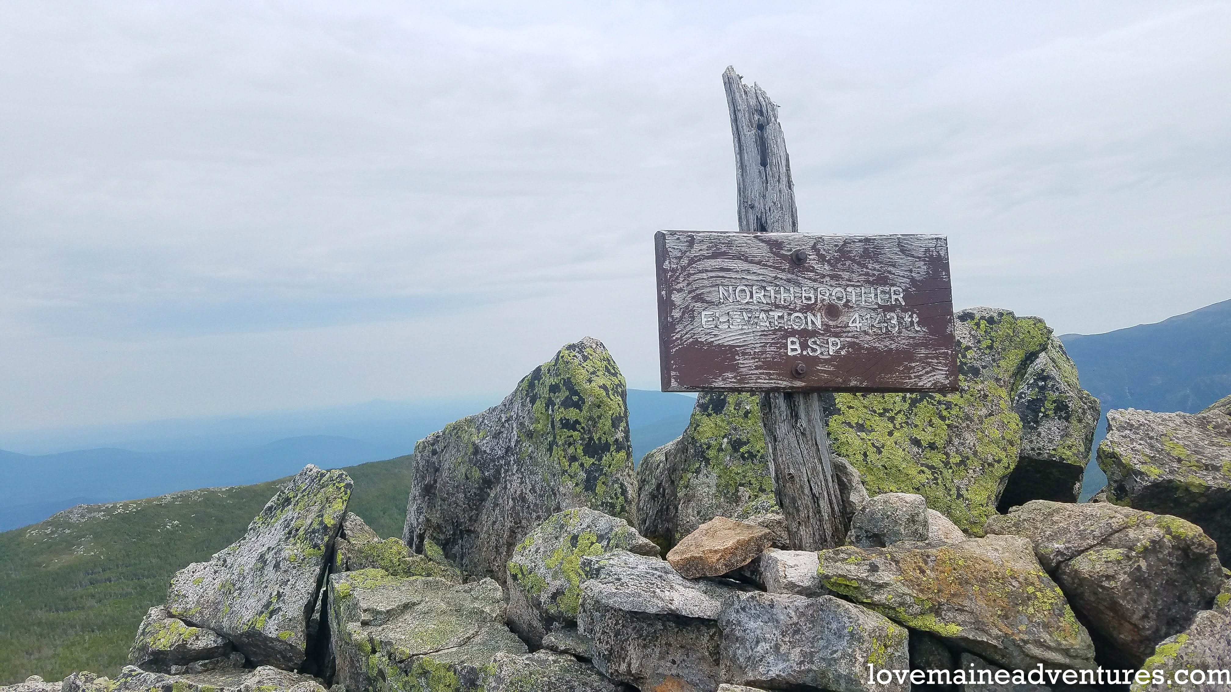 You are currently viewing North Brother, a 4,000 footer in Baxter State Park