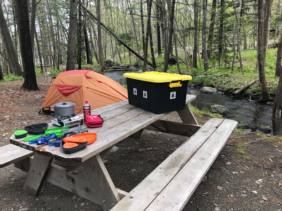 renting camping gear in Maine