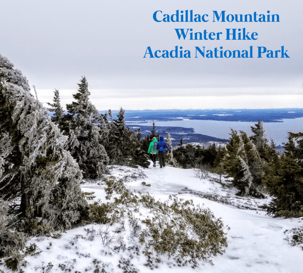 Cadillac Mountain Winter Acadia National Park
