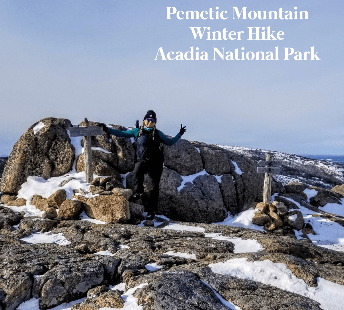 You are currently viewing Pemetic Mountain – Winter Hikes in Acadia National Park